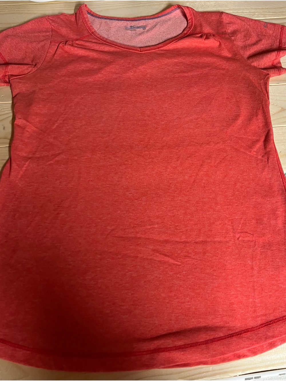 Columbia Women's Coral Scoop Neck Active Tee